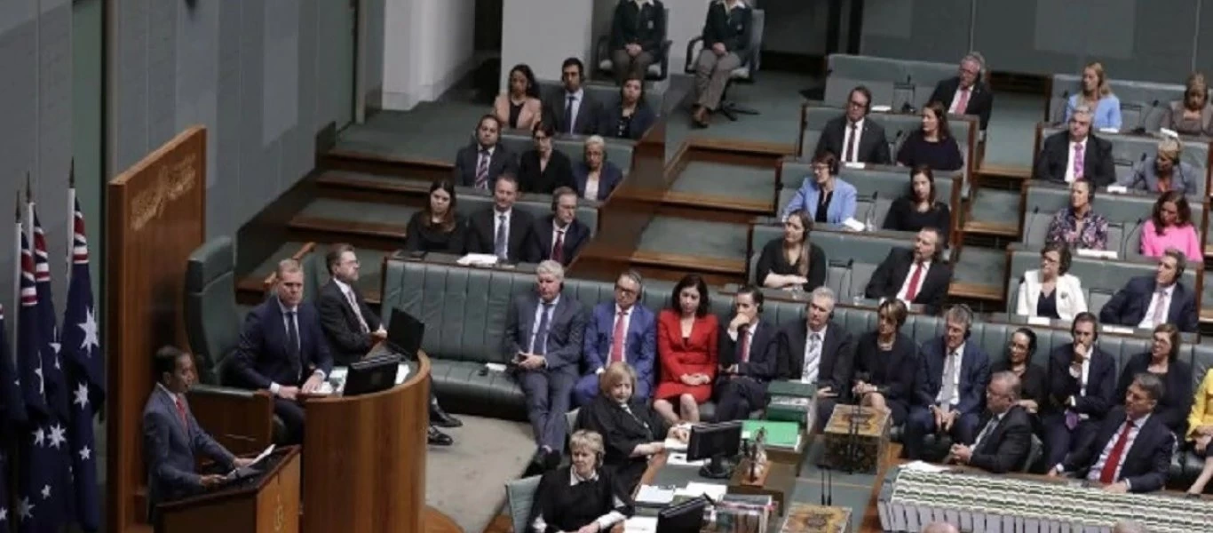 Σάλος: Σε άντρο ακολασίας μετέτρεψαν τη Βουλή της Αυστραλίας - Βίντεο με έρωτα μεταξύ βουλευτών (βίντεο) (φωτό)